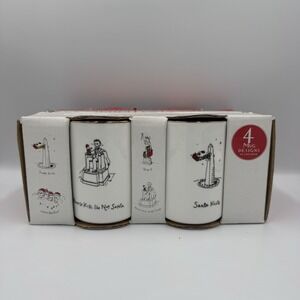 SET OF 4-Christmas Merry Masterpieces Mugs 1st Edition American Collection 1999